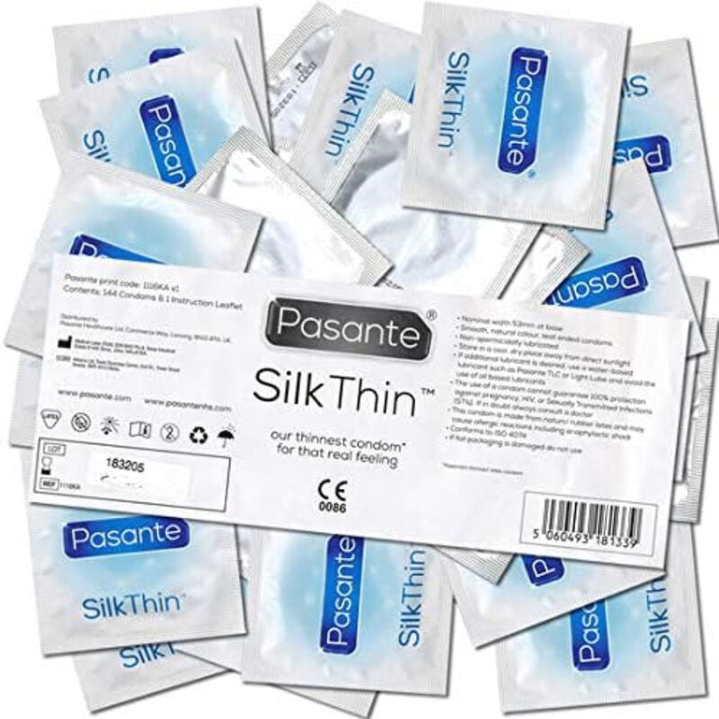 PASANTE - CONDOMS SILK THINEST 144 STUKS