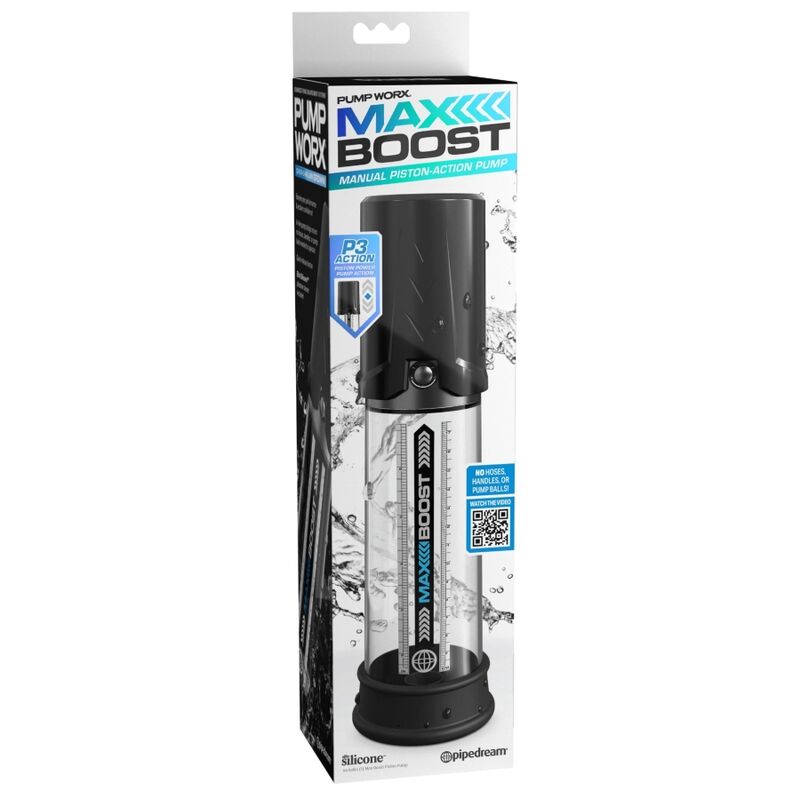 PUMP WORX - MAX BOOST ZWART