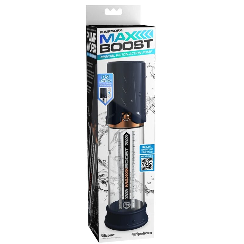 PUMP WORX - MAX BOOST BLAUW