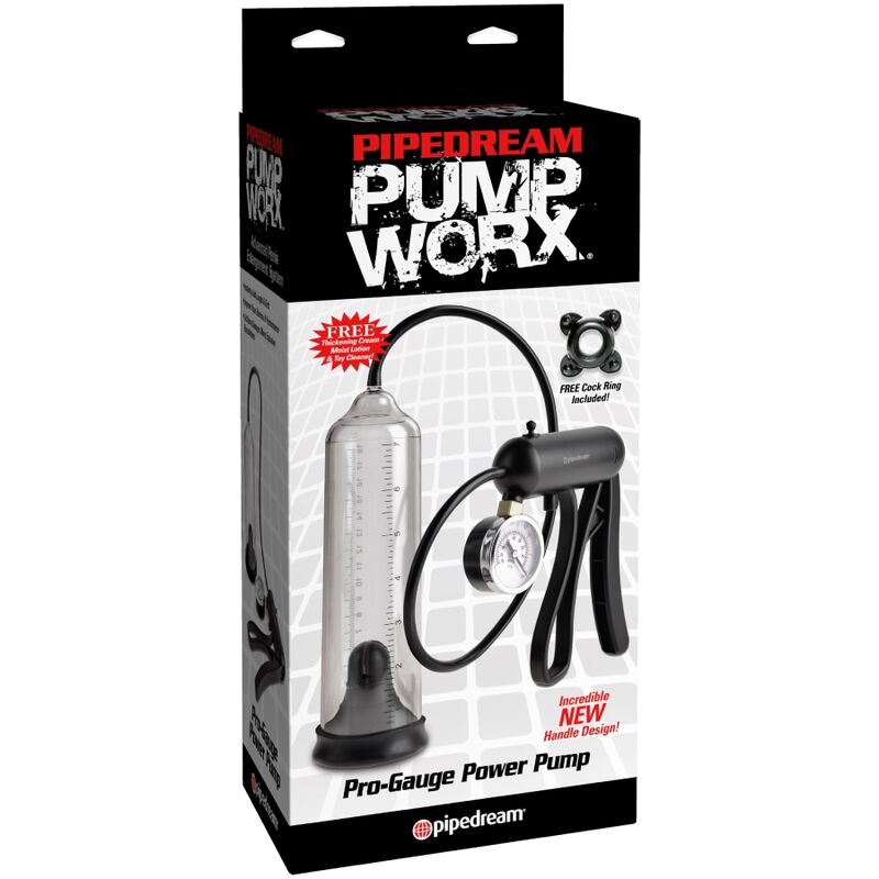 PUMP WORX - PRO-GAUGE POWER PUMP TRANSPARANT