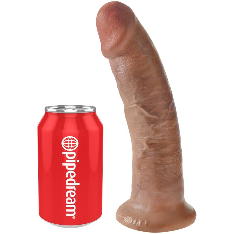 KING COCK - REALISTISCHE PENIS 21.7 CM KARAMEL