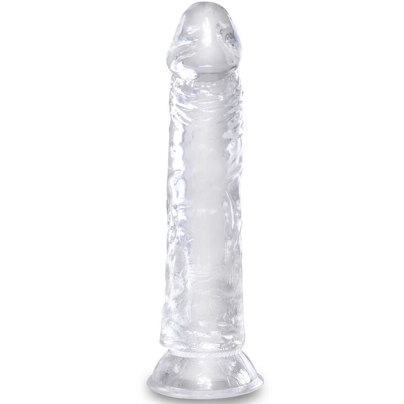 KING COCK - REALISTISCHE PENIS 19.7 CM TRANSPARANT