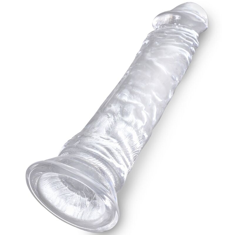 KING COCK - REALISTISCHE PENIS 19.7 CM TRANSPARANT