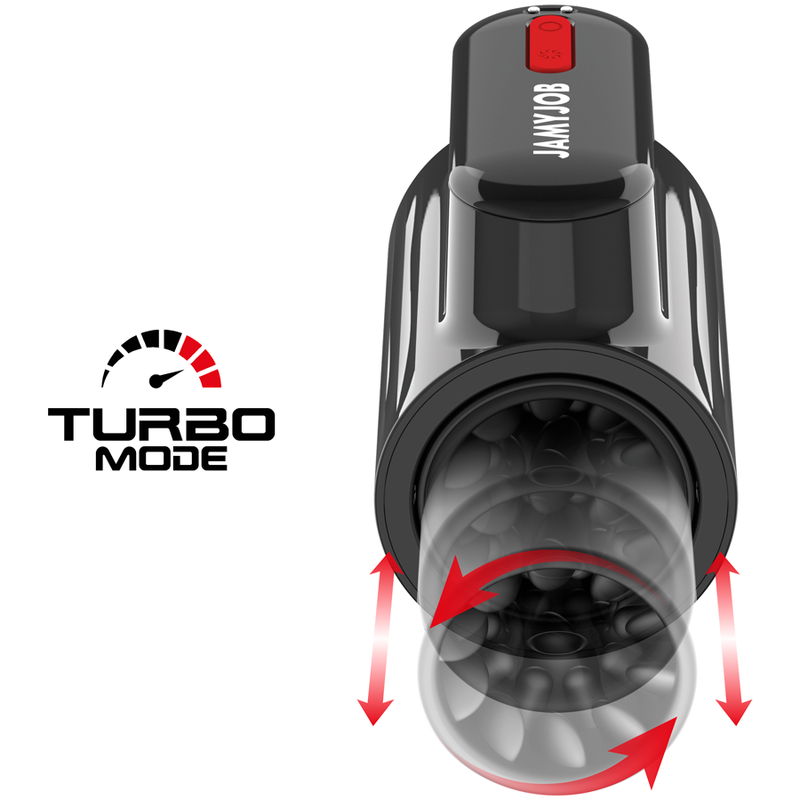 JAMYJOB - VORTEX STOOT- EN 360 GRADEN ROTERENDE TURBO STAND MASTURBATOR