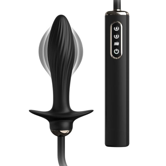 ANAL FANTASY ELITE COLLECTIE - OPBLAASBARE PLUG & AUTO-KLOP VIBRATOR