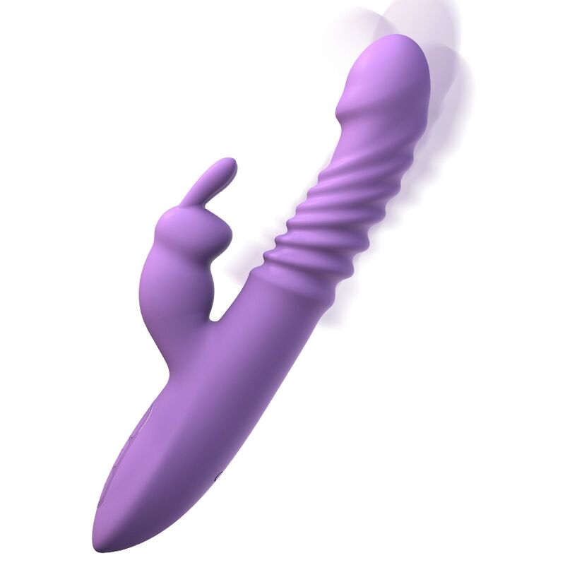 FANTASY FOR HER - KONIJN CLITORIS STIMULATOR MET WARMTE OSCILLATIE EN TRILLINGSFUNCTIE VIOLET