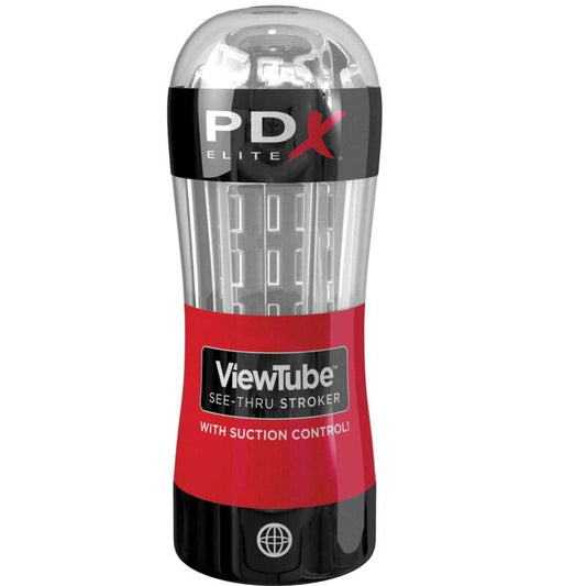 PDX ELITE - STROKER MASTURBATOR VIEWTUBE CONTROLE ZUIGING HELDER