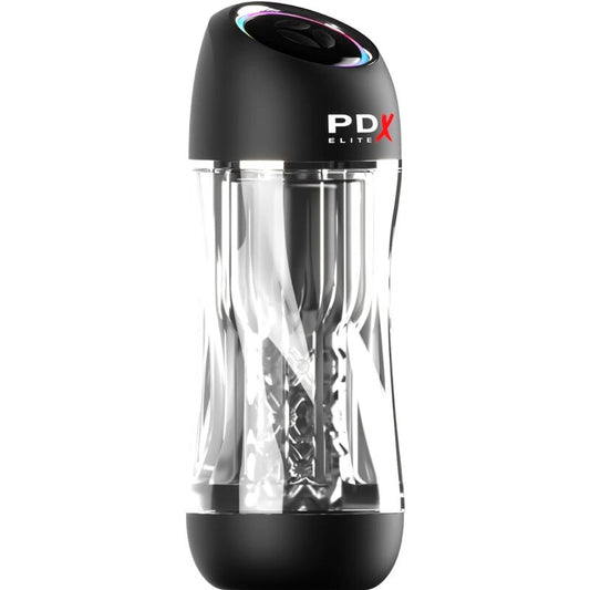 PDX ELITE - STROKER VIEWTUBE PRO VIBRATOR TRANSPARANT