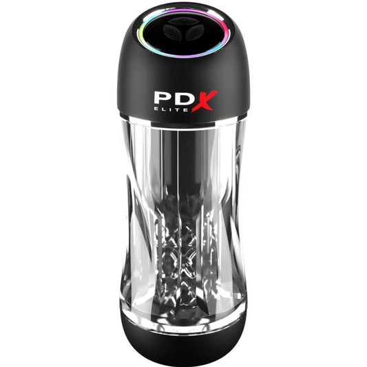 PDX ELITE - STROKER VIEWTUBE PRO VIBRATOR TRANSPARANT