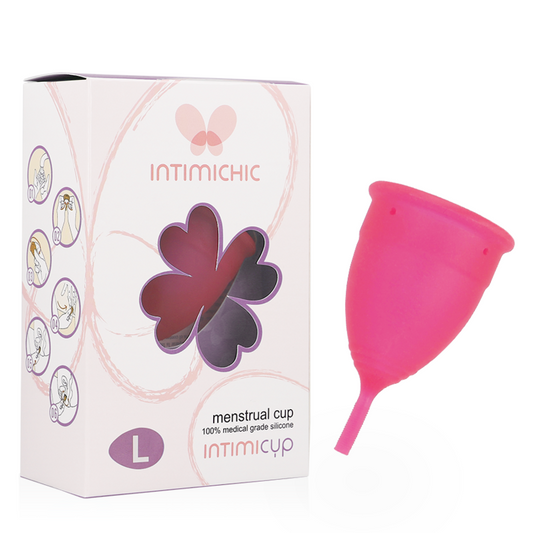 INTIMICHIC - MENSTRUATIECUP MEDISCHE SILICONEN - MAAT L