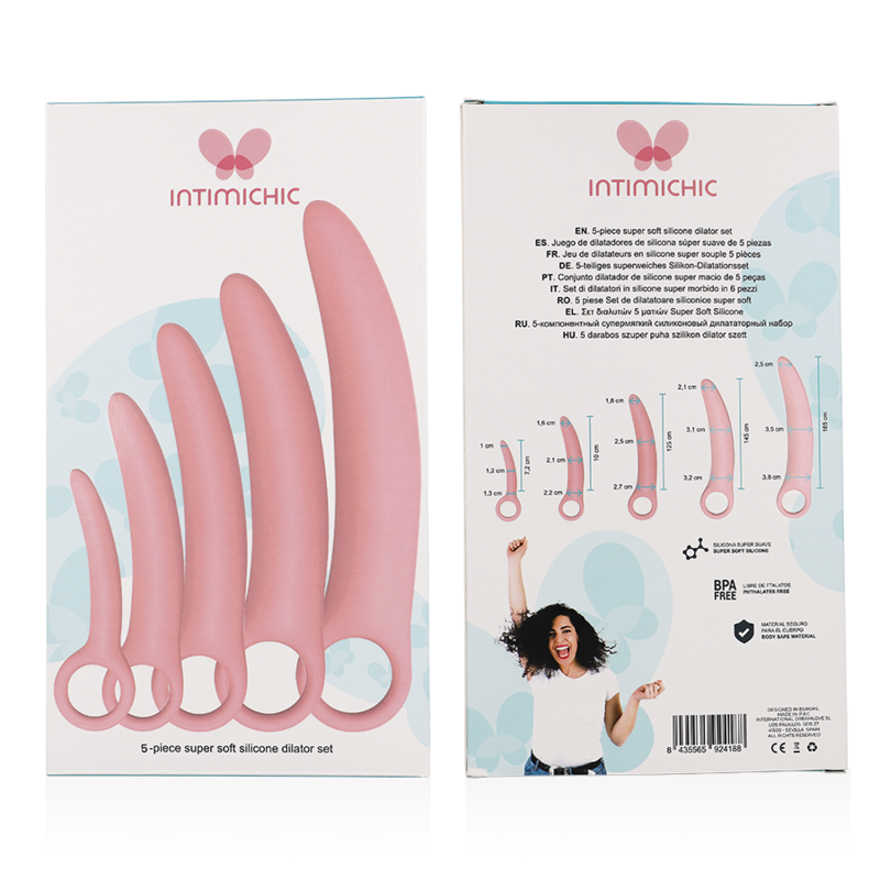 INTIMICHIC - SILICONEN DILATATOR 5-DELIGE SET