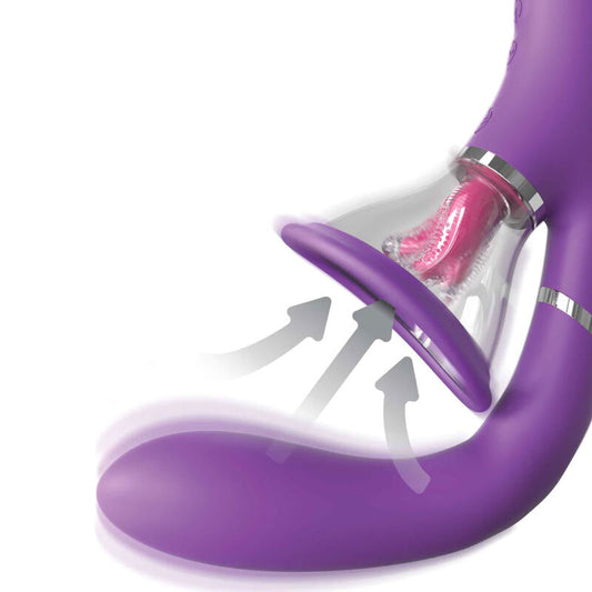 FANTASIE VOOR HAAR - GELIJKTIJDIGE G-PUNT & CLITORISSTIMULATOR