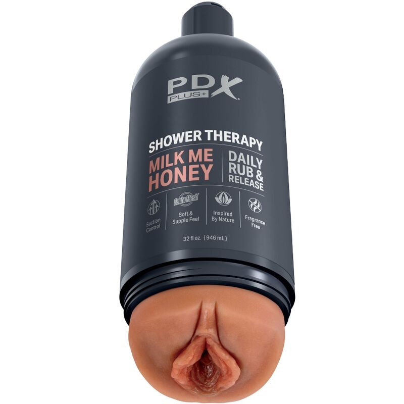 PDX PLUS - STROKER MASTURBATOR DISCREET FLES ONTWERP MELK ME HONING SNOEP SHAMPOO