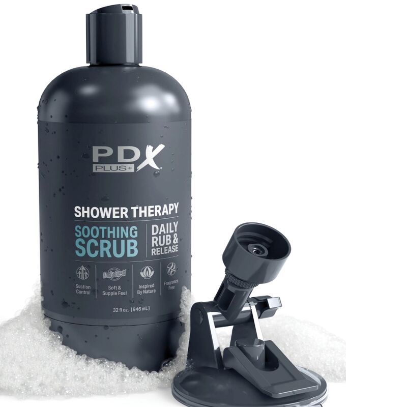 PDX PLUS - STROKER MASTURBATOR DISCREET FLESONTWERP KALMERENDE SCRUB SHAMPOO