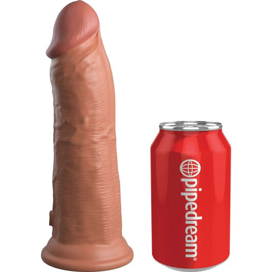 KING COCK - ELITE REALISTISCHE DILDO TRILLEND & SILICONE 20,3 CM CARAMEL