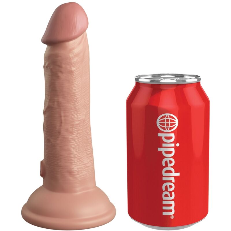 KING COCK - ELITE VERSTELBAAR HARNAS MET DILDO 15,2 CM VOOR BEGINNERS