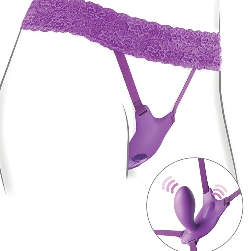 FANTASY FOR HER - VLINDERHARNAS G-SPOT MET VIBRATOR, OPLAADBAAR & AFSTANDSBEDIENING PAARS