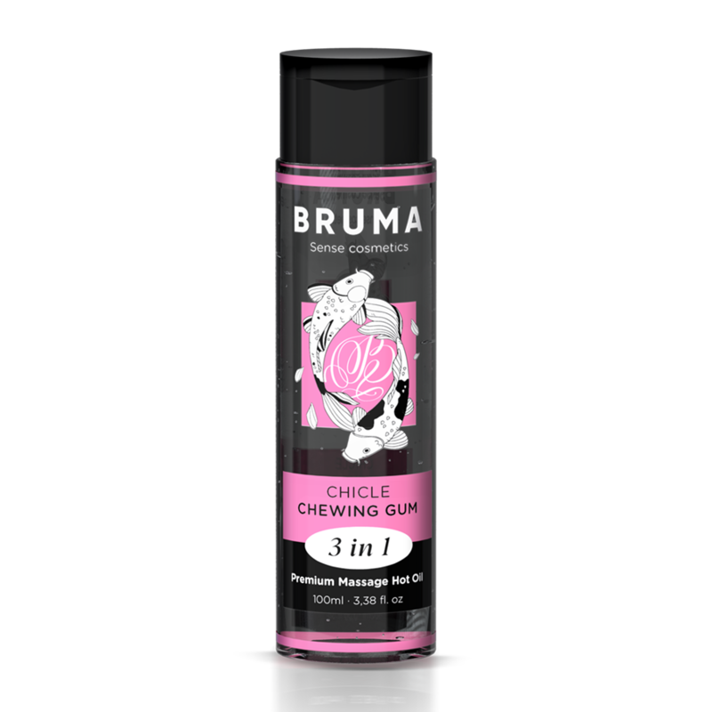 BRUMA - PREMIUM MASSAGE HETE OLIE KAUWGOM 3 IN 1 - 100 ML