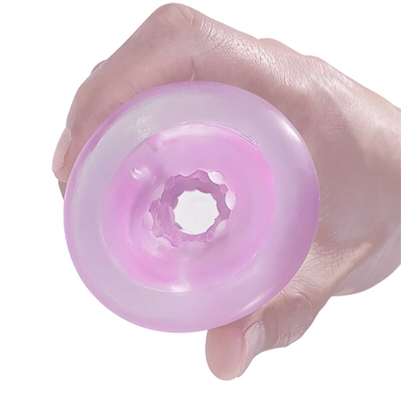 PRETTY LOVE - FANTASY MANNELIJKE MASTURBATOR MET INWENDIGE SPIRAAL EN TRANSPARANTE BALLEN