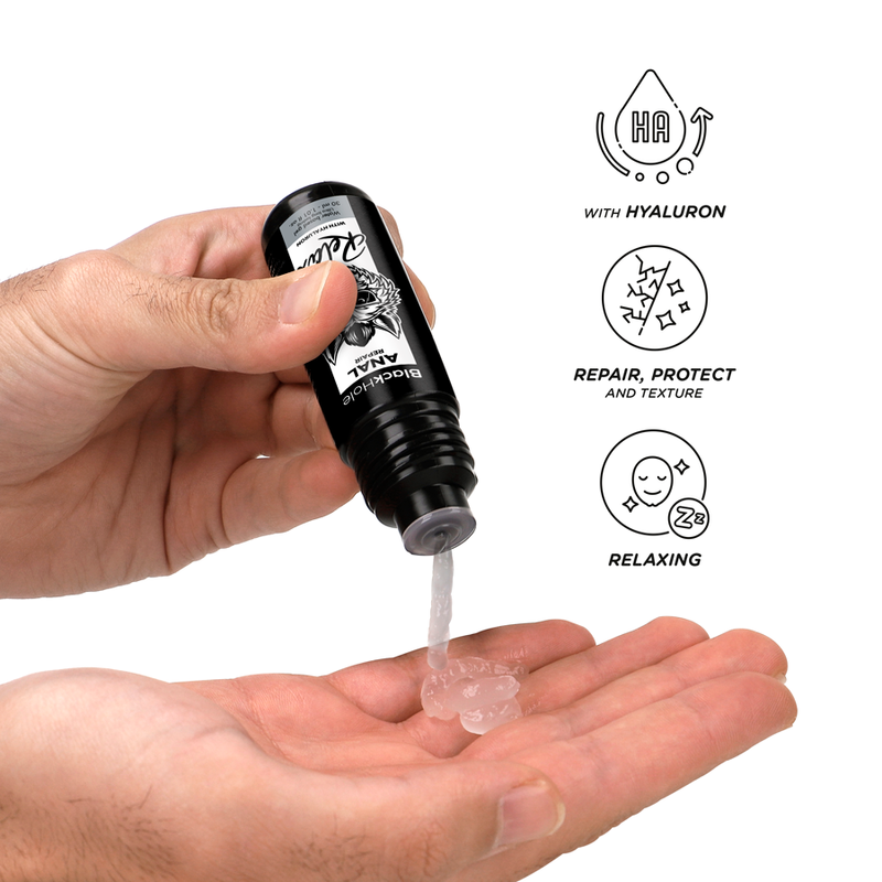 BLACK HOLE - ANAL REPAIR WATERGEDRAGEN ONTSPANNEN MET HYALURON 30 ML