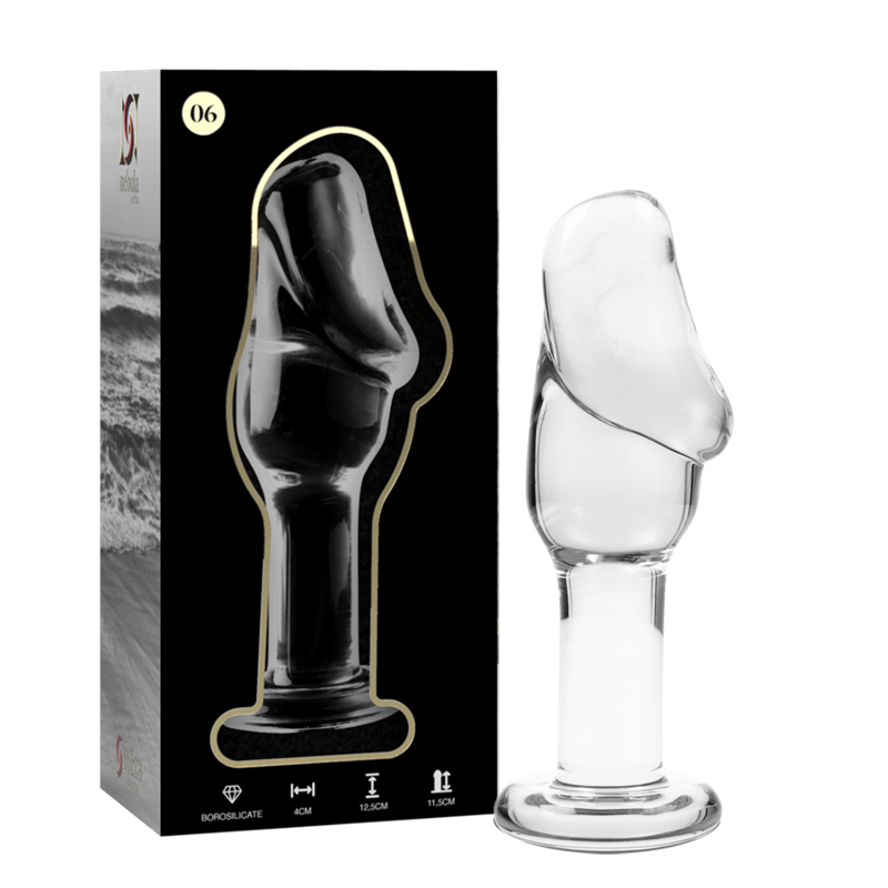 NEBULA SERIE VAN IBIZA - MODEL 6 TRANSPARANTE KRISTALLEN STOP 12,5 CM -O- 4 CM