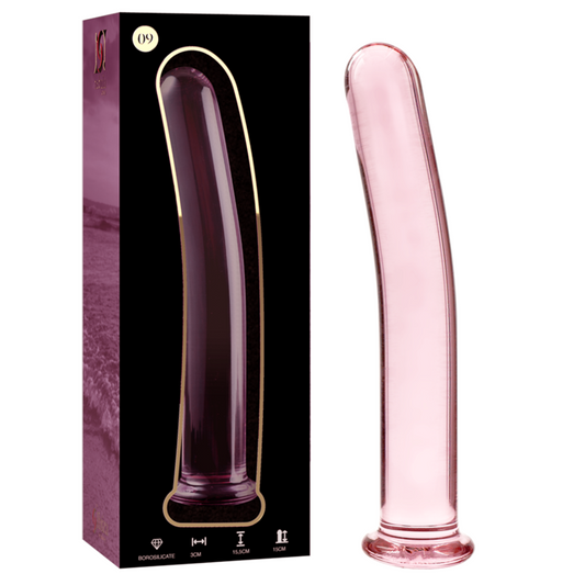 NEBULA SERIES BY IBIZA - MODELO 9 DILDO KRISTAL ROZE 15,5 CM -Ø- 2,5 CM
