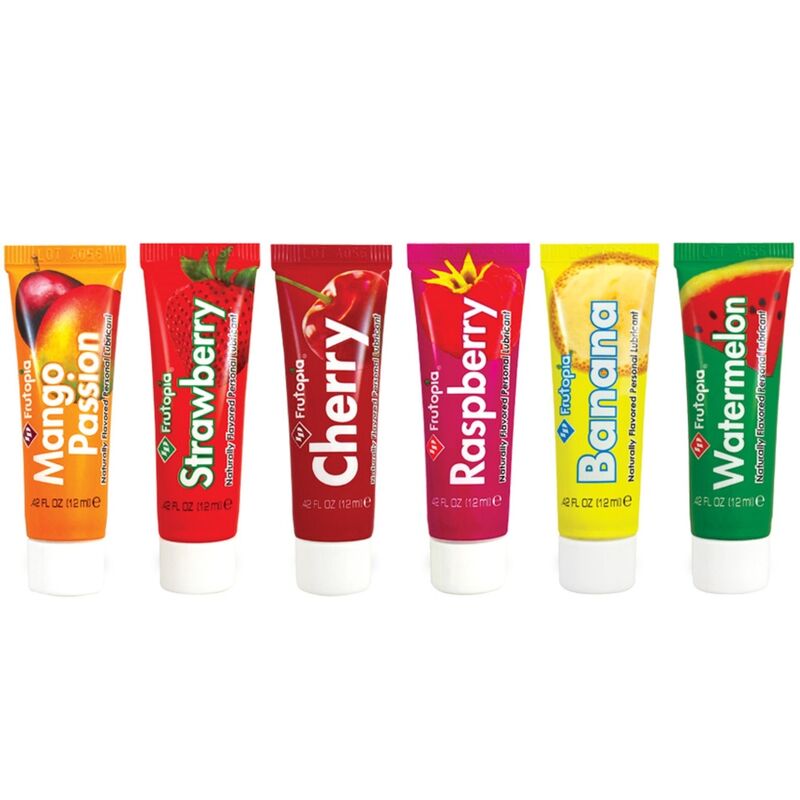 ID FRUTOPIA - ASSORTIMENT GLIJMIDDEL 5-PACK 12 ML