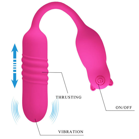 PRETTY LOVE - NOBIKUMA ROZE SILICONEN VIBROKOGEL