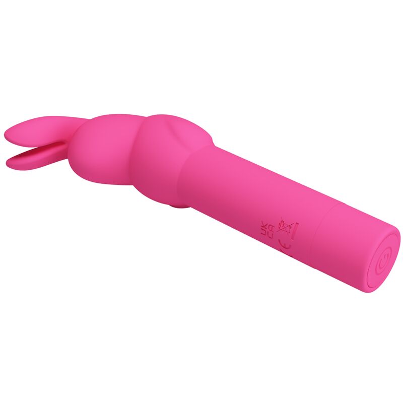 PRETTY LOVE - GERARDO FUSCHIA KONIJN SILICONEN VIBRATOR
