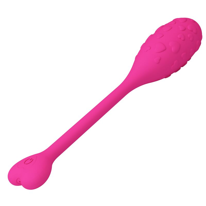 PRETTY LOVE - ROZE FISHER VIBREREND EI MET APP-BEDIENING