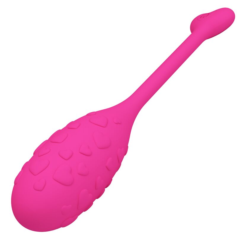 PRETTY LOVE - ROZE FISHER VIBREREND EI MET APP-BEDIENING