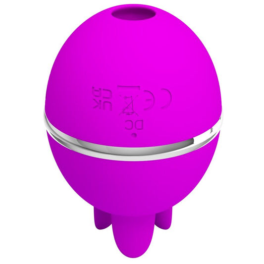 PRETTY LOVE - GEMINI BALL PAARSE RONDE SILICONEN VIBRATOR