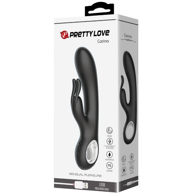 PRETTY LOVE - CARINA VIBRATOR CLITORIS- EN G-PUNTSTIMULATOR