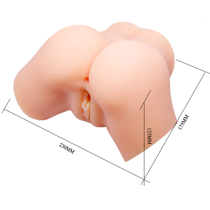 CRAZY BULL - REALISTISCHE VAGINA EN ANUS SAMANTHA VIBRATOR