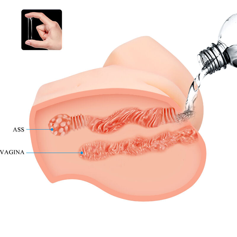 CRAZY BULL - REALISTISCHE VAGINA EN ANUS SAMANTHA VIBRATOR