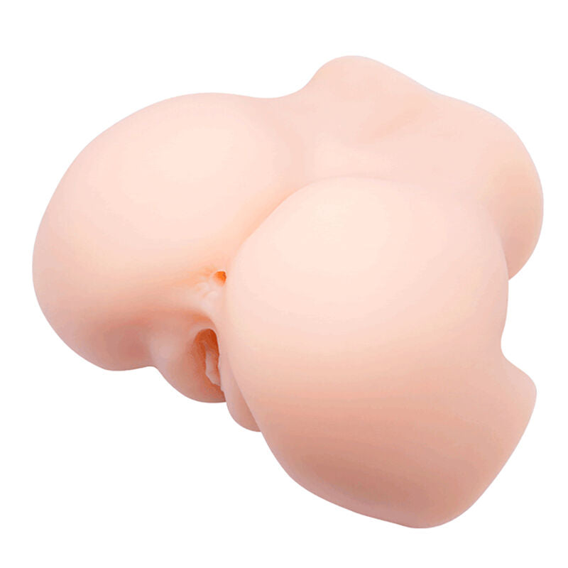 CRAZY BULL - REALISTISCHE VAGINA- EN ANUSDUBBELE VIBRATOR
