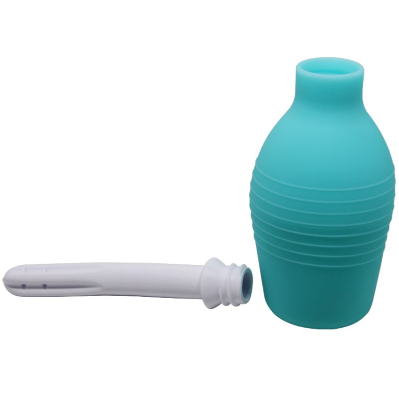 MR PLAY - ANAL PEER BLAUWE RUBBER DOUCHE