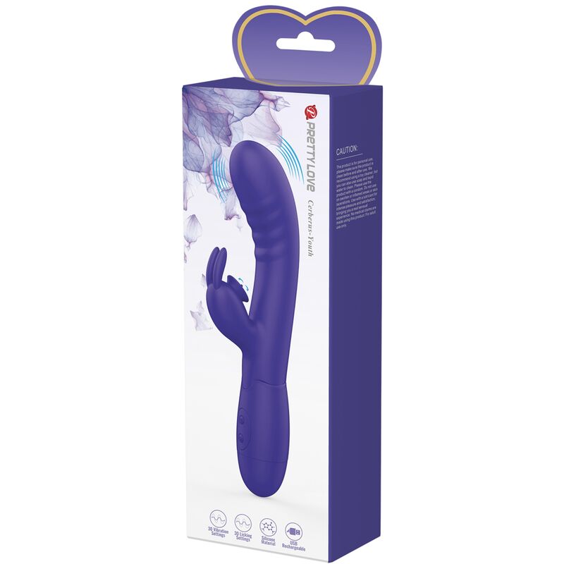 PRETTY LOVE - CERBERUS YOUTH VIOLET KONSEJOESVIBRATOR