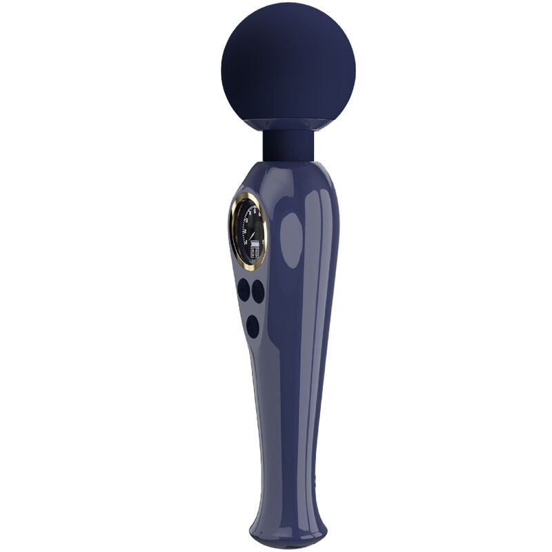 PRETTY LOVE - SKYLER VIBRATOR WAND BLAUW