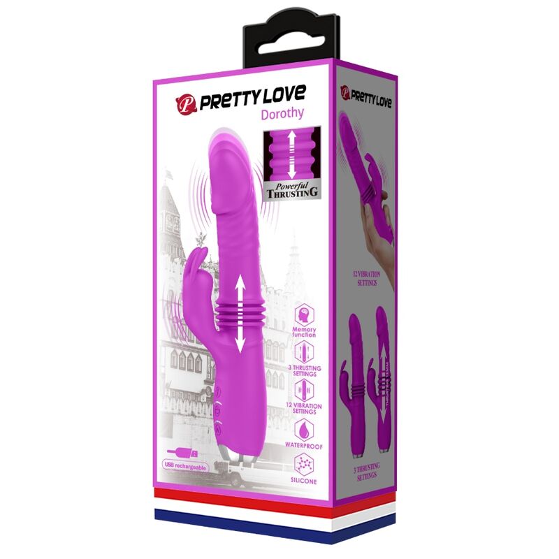 PRETTY LOVE - DOROTHY PAARSE OPLAADBARE KONIJNVIBRATOR