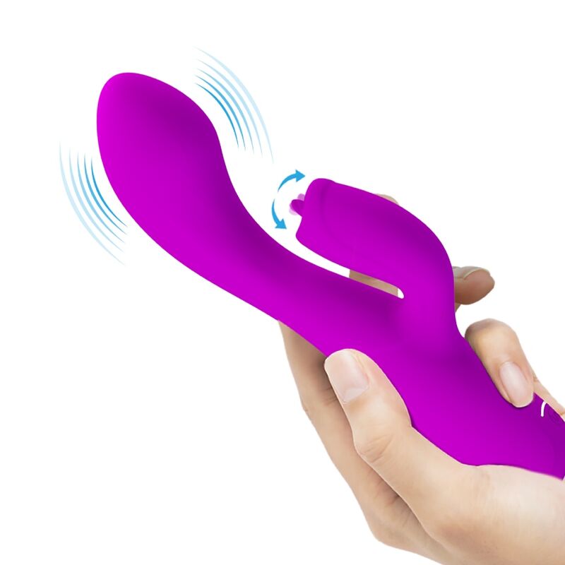 PRETTY LOVE - GLORIA OPLAADBARE KONIJNENVIBRATOR-WATERDICHT PAARS