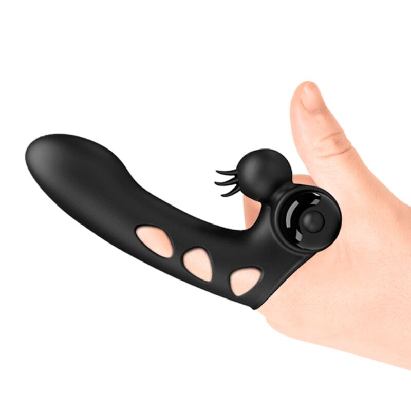 PRETTY LOVE - ORLANDO BLACK VIBRATOR VINGERHOES