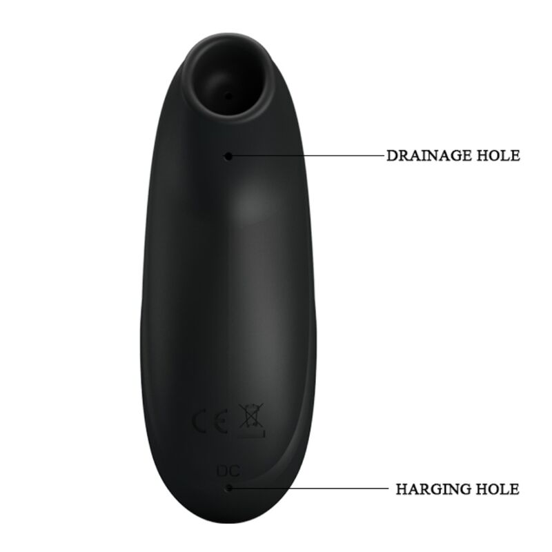 PRETTY LOVE - LUXE OPLAADBARE ZUIGMASSAGER ZWART