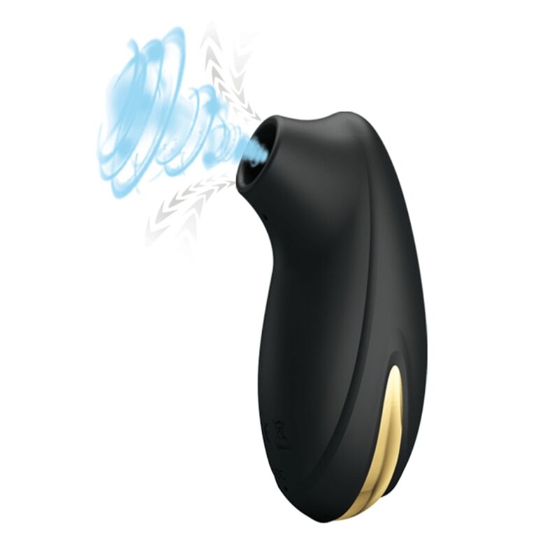 PRETTY LOVE - LUXE OPLAADBARE ZUIGMASSAGER ZWART