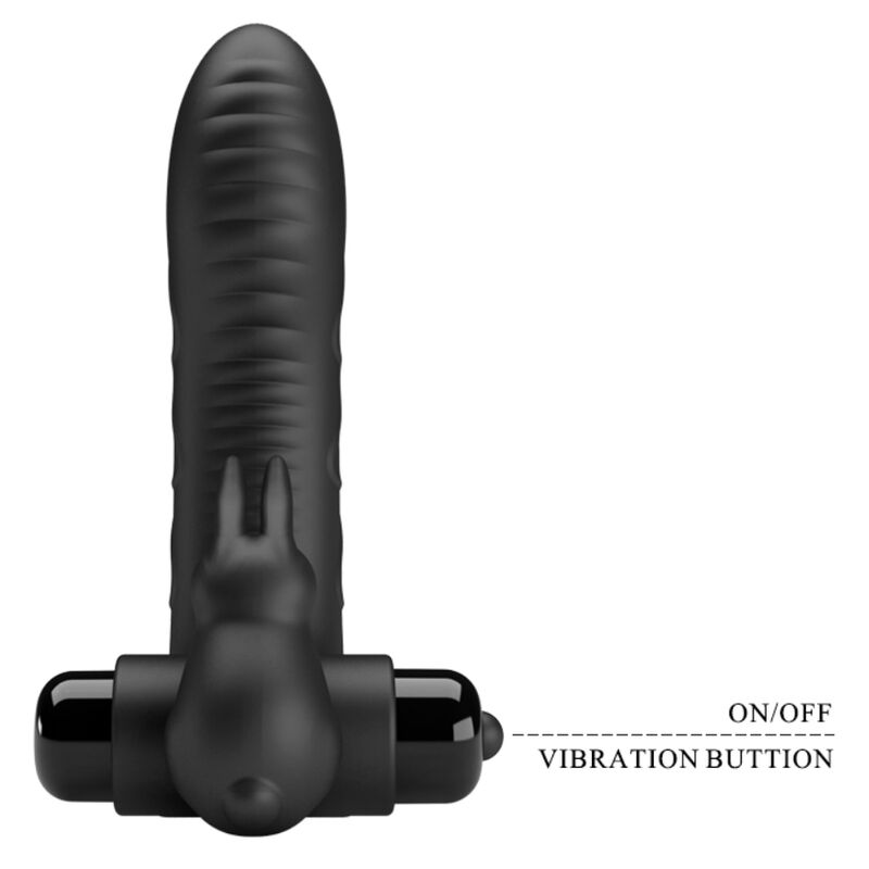 PRETTY LOVE - VANCE BLACK RABBIT VIBRATOR VINGERHOES