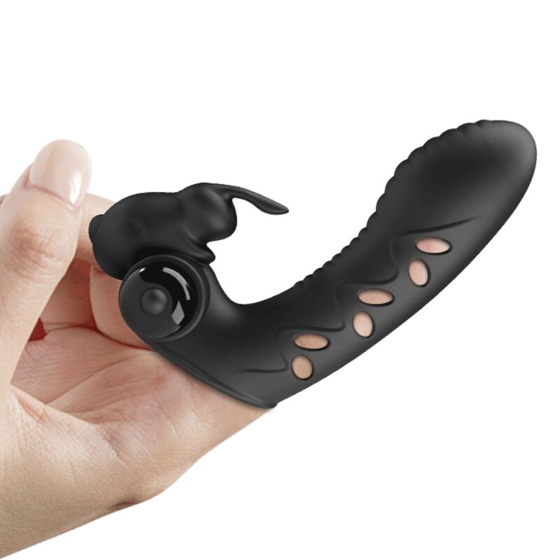 PRETTY LOVE - VANCE BLACK RABBIT VIBRATOR VINGERHOES