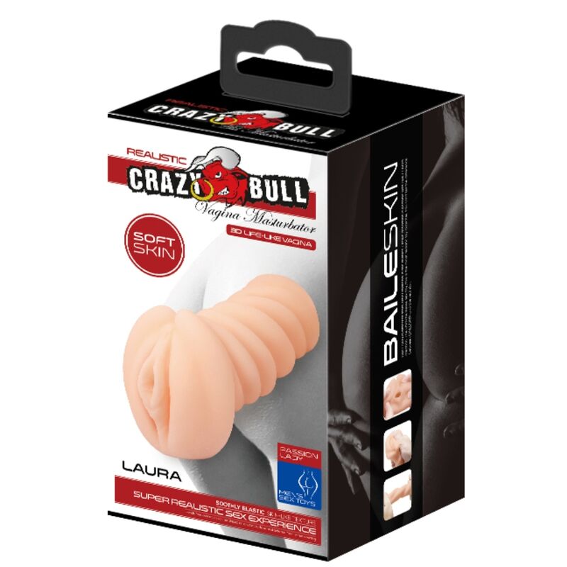 CRAZY BULL - DRAAGBARE VAGINA MASTURBATOR