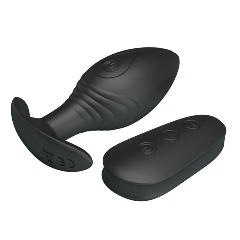 PRETTY LOVE - REGINA ANAL PLUG OPLAADBARE VIBRATOR ZWART
