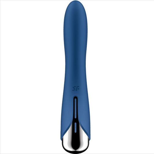 SATISFYER - SPINNING VIBE 1 G-PUNT ROTERENDE VIBRATOR BLAUW