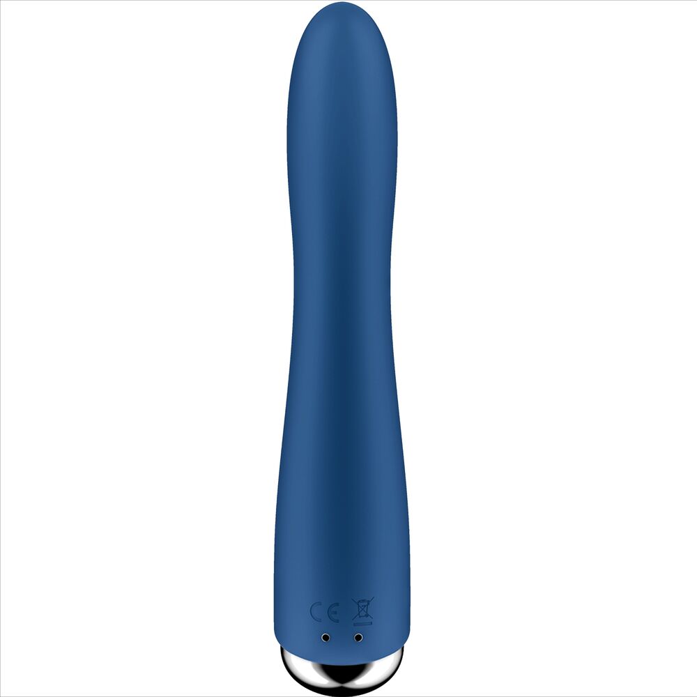 SATISFYER - SPINNING VIBE 1 G-PUNT ROTERENDE VIBRATOR BLAUW